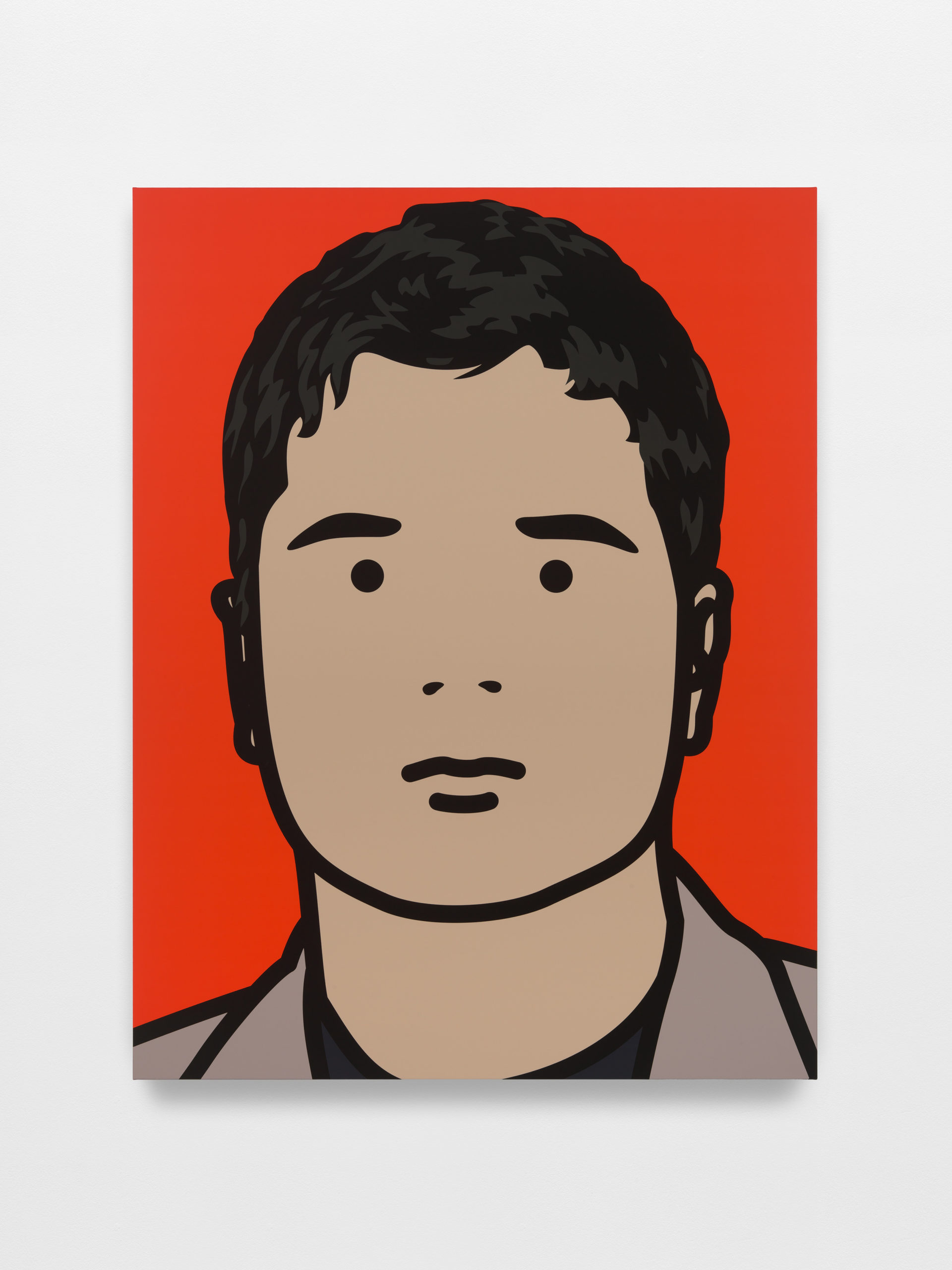 "Toby" 2010, Inkjet on paper on aluminum, 100.2 x 77.01 x 3 cm 
