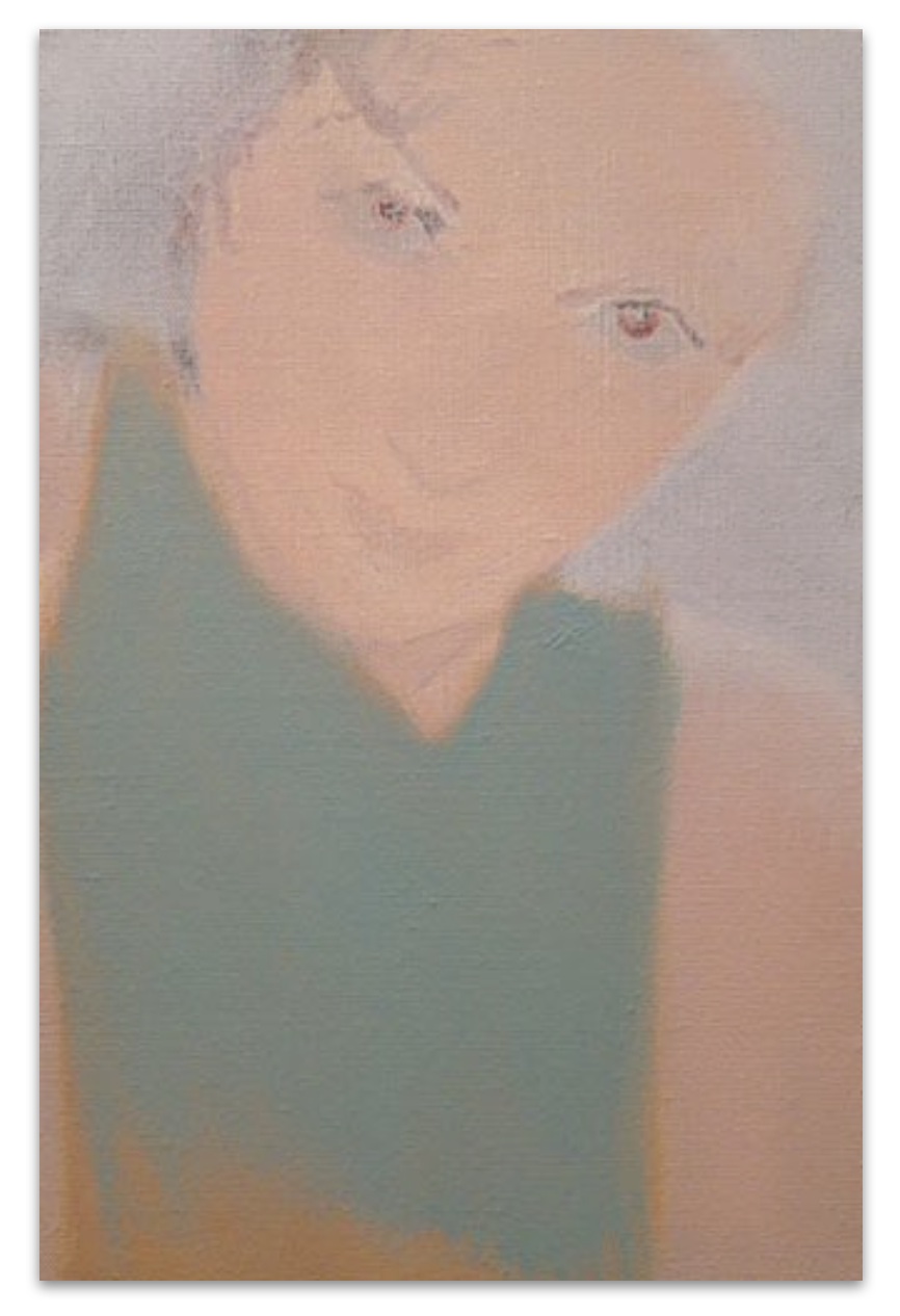 "Vanessa" 2004, olio su tela, 22 x 33 cm